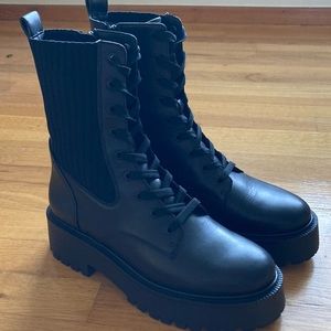 Sam Edelman Evina Combat Platform Boot